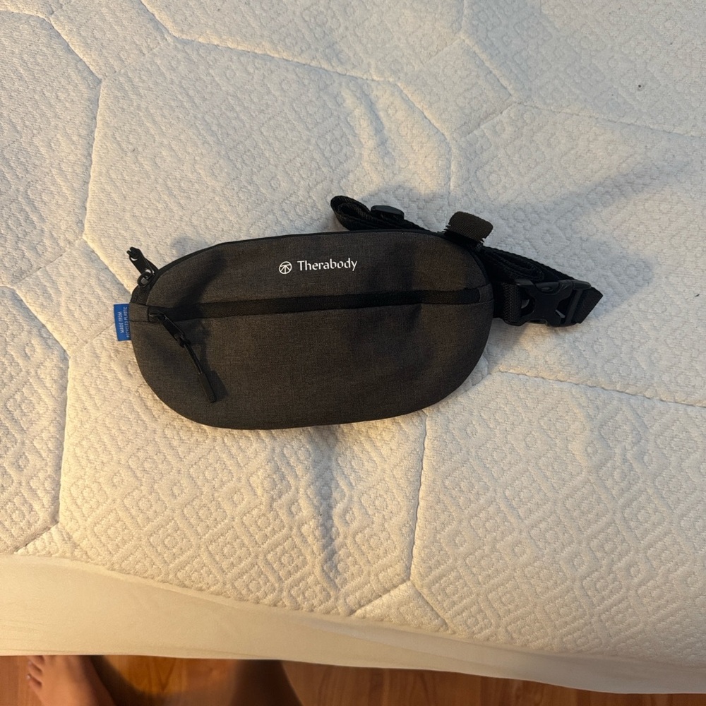 Therabody Gray Waist Bag